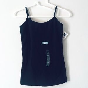 NWT Gap XS Black Favorite Cami Top